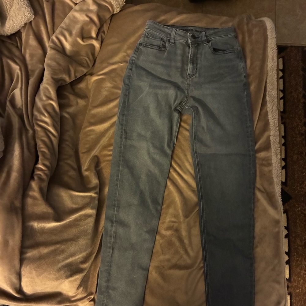 American Eagle Outfitters High Rise Blue Jeans